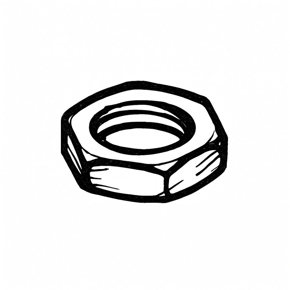 20 - Hexagonal nut M20 X 1.5
