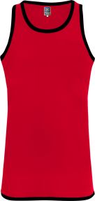 Unprinted Longhorn Long Tail Shearing Singlet - Romney