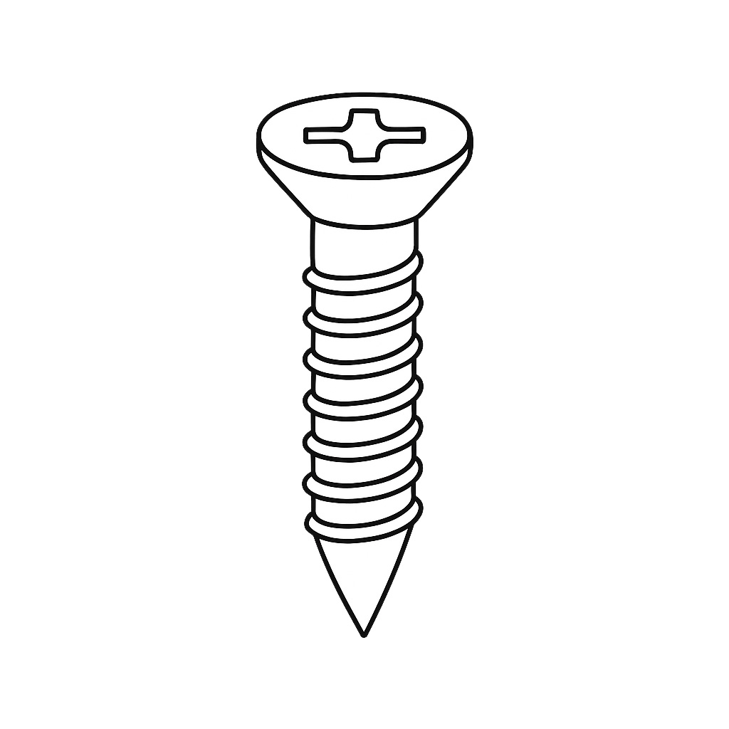 25 - Screw No.4 x 16mm