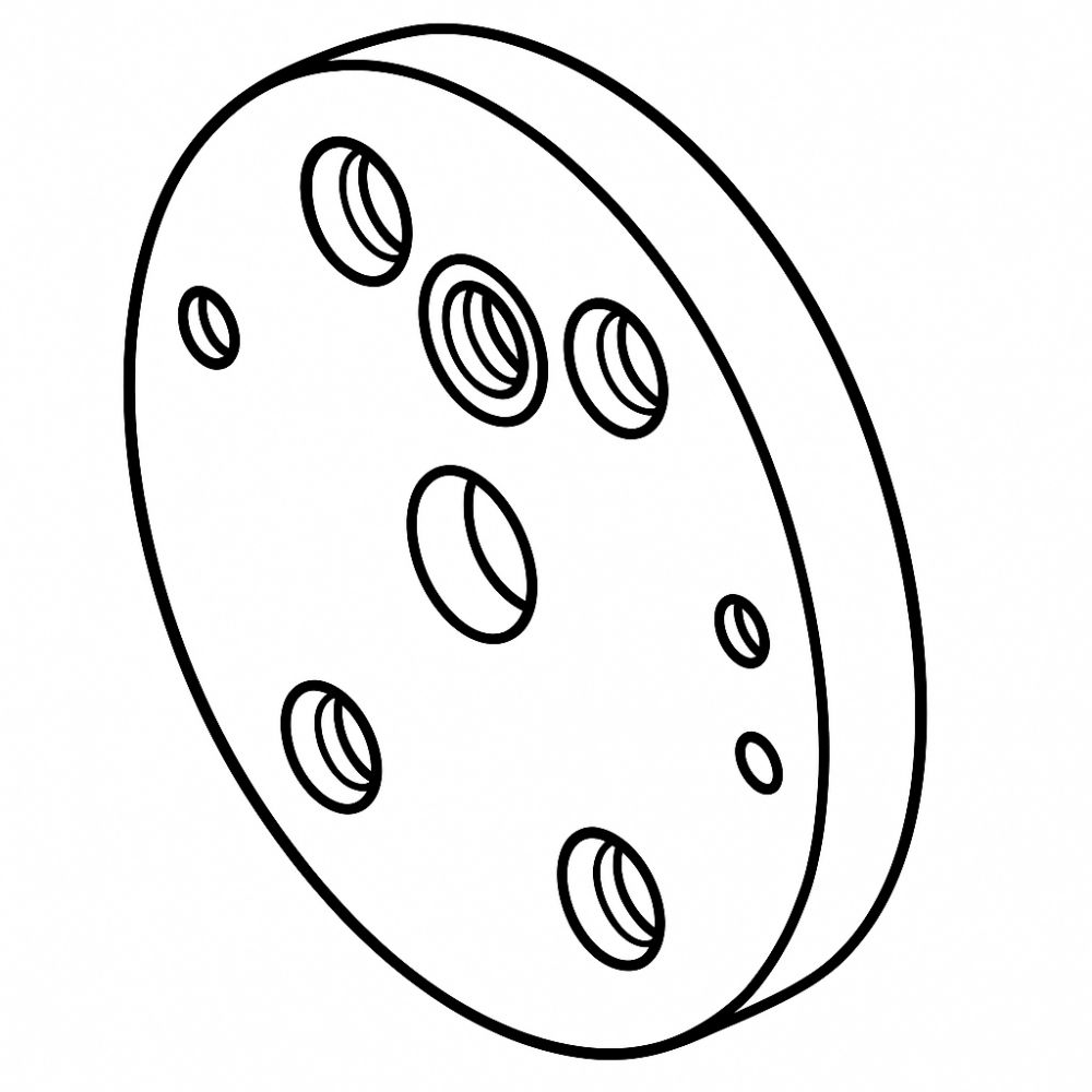 3 - Aluminium Adapter Plate Assembly