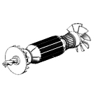 4 - Rotor Assembly Spare (220-240V)