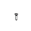 5 - Raised Countersunk Headscrew M4 x 16