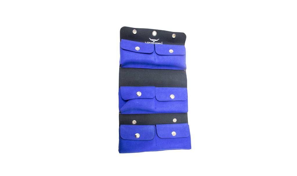 Blue Comb Pouch