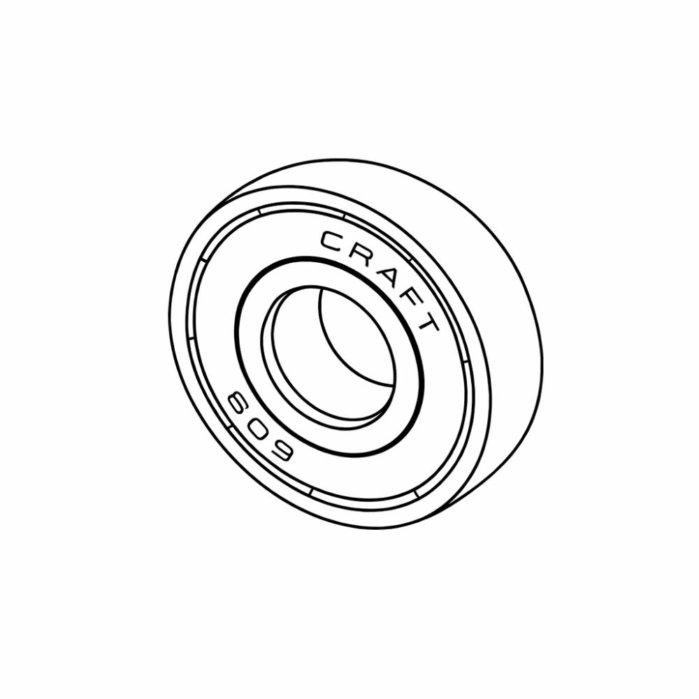 11 - Ball Bearing 608 ZZ