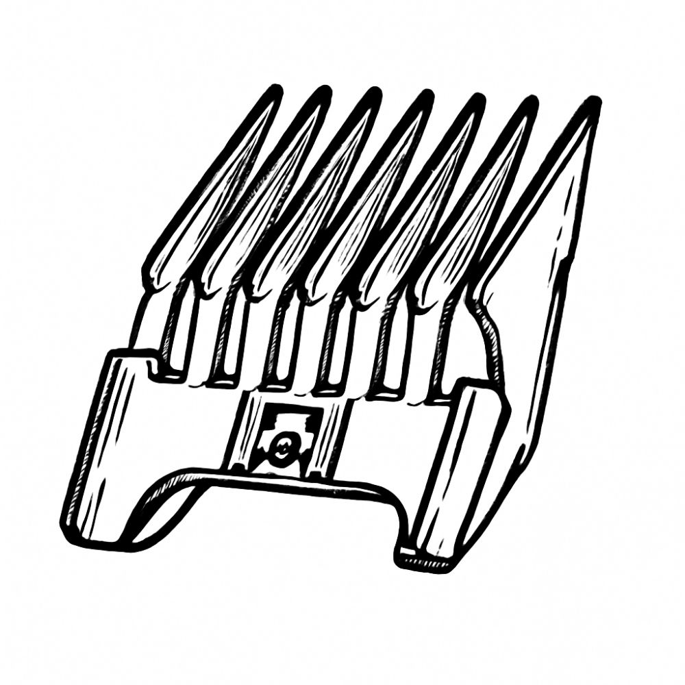 6 - Snap On Comb Set
