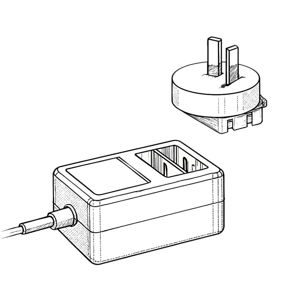 50B - Power Supply Unit 110V-240V incl. plug AU