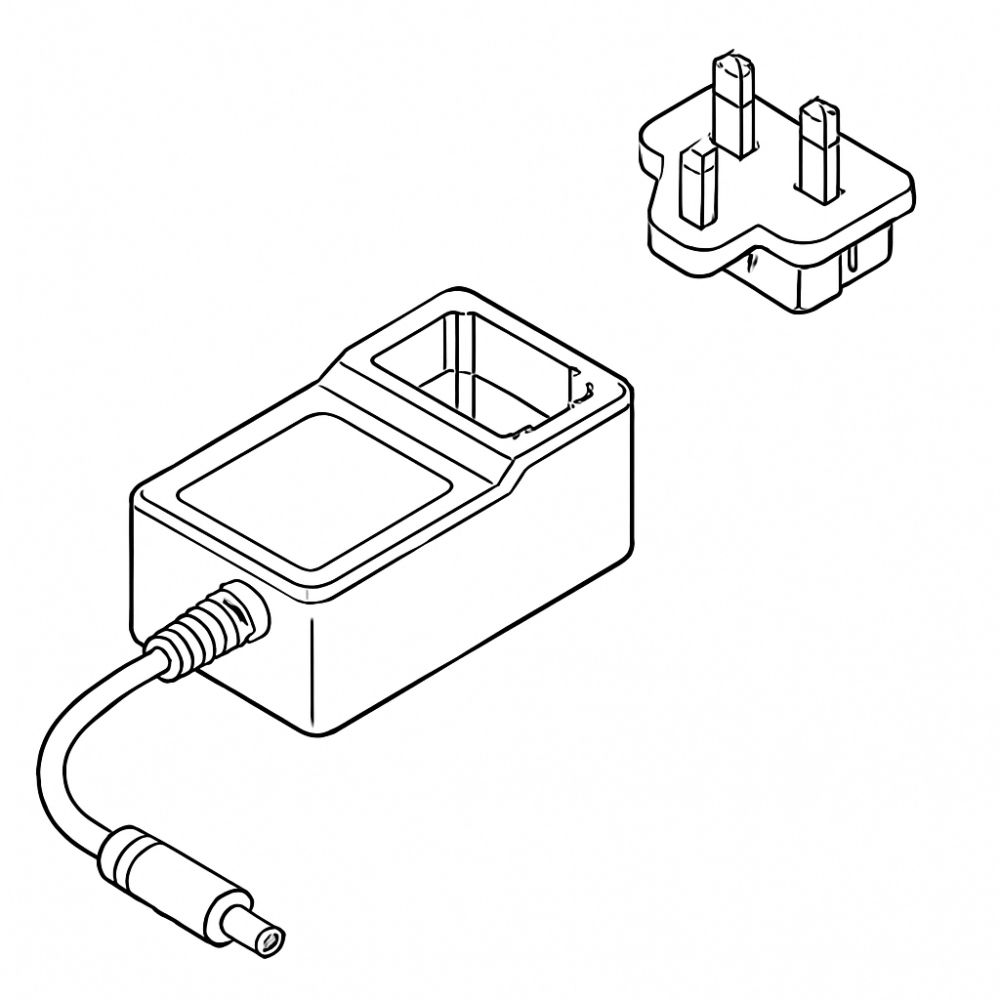 60C - Power Supply Unit 110-240V incl. plug GB