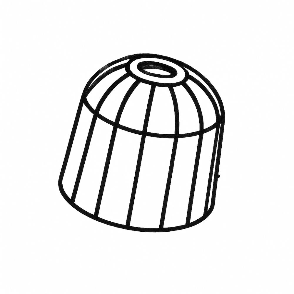 2 - Tension Nut Cattle Black