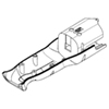 47 - Motor Housing, Lower, Black