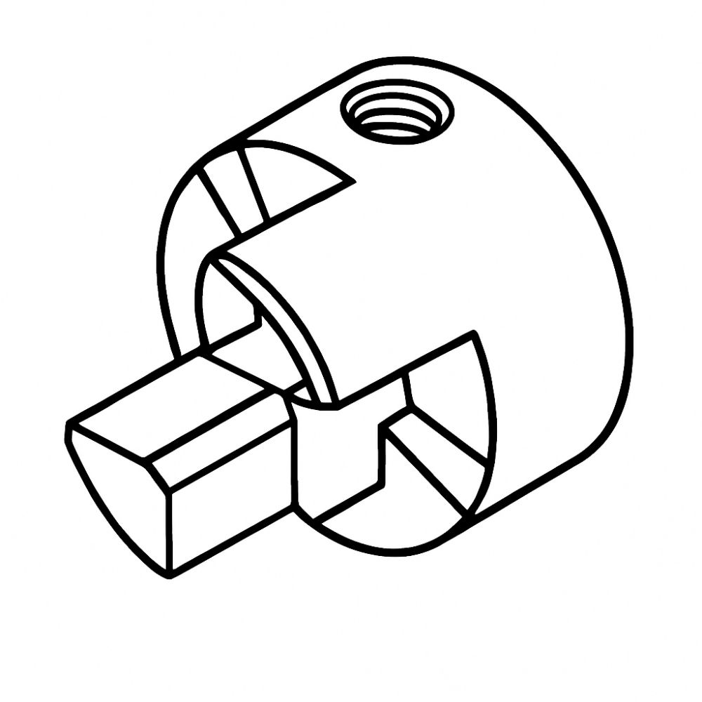 50 - Clutch Flange Motor Side