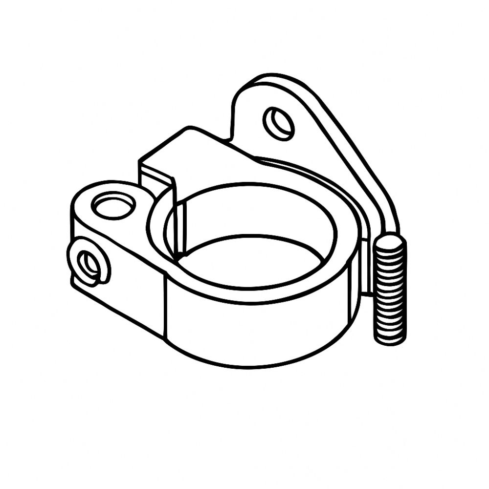 54 -  Seat Clamp with Quick Release bolt Ø34.9