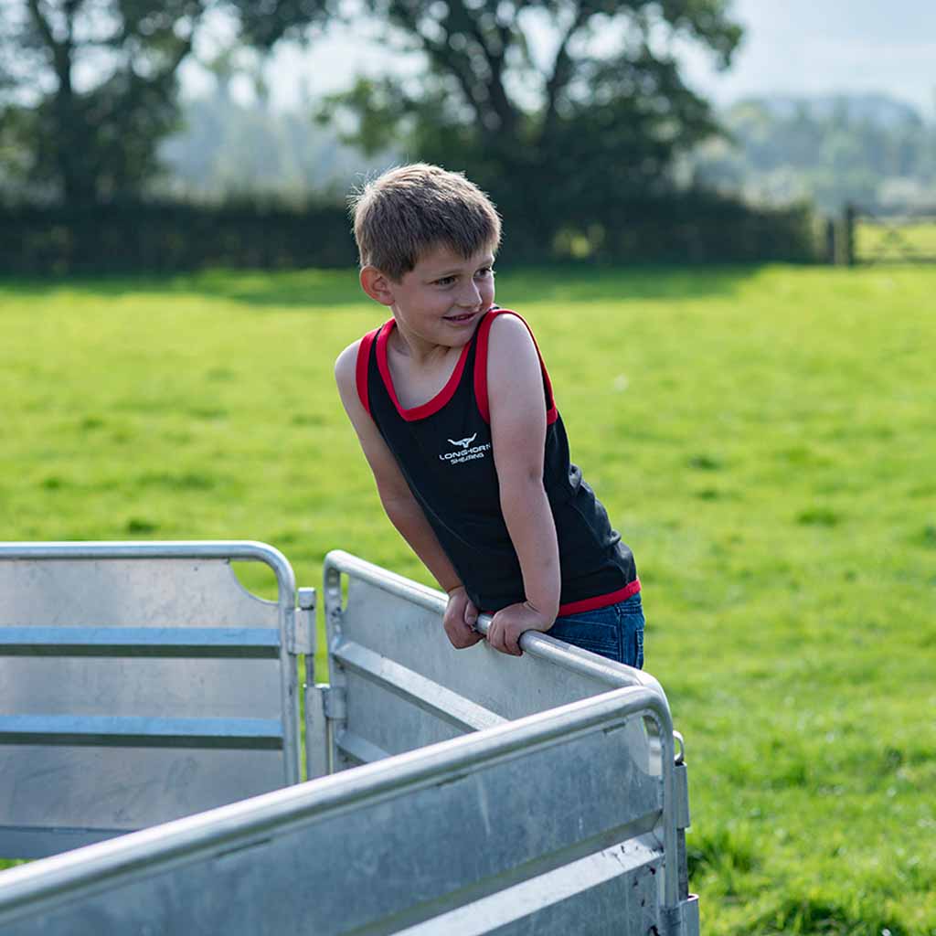 Children's Long Tail Shearing Singlet