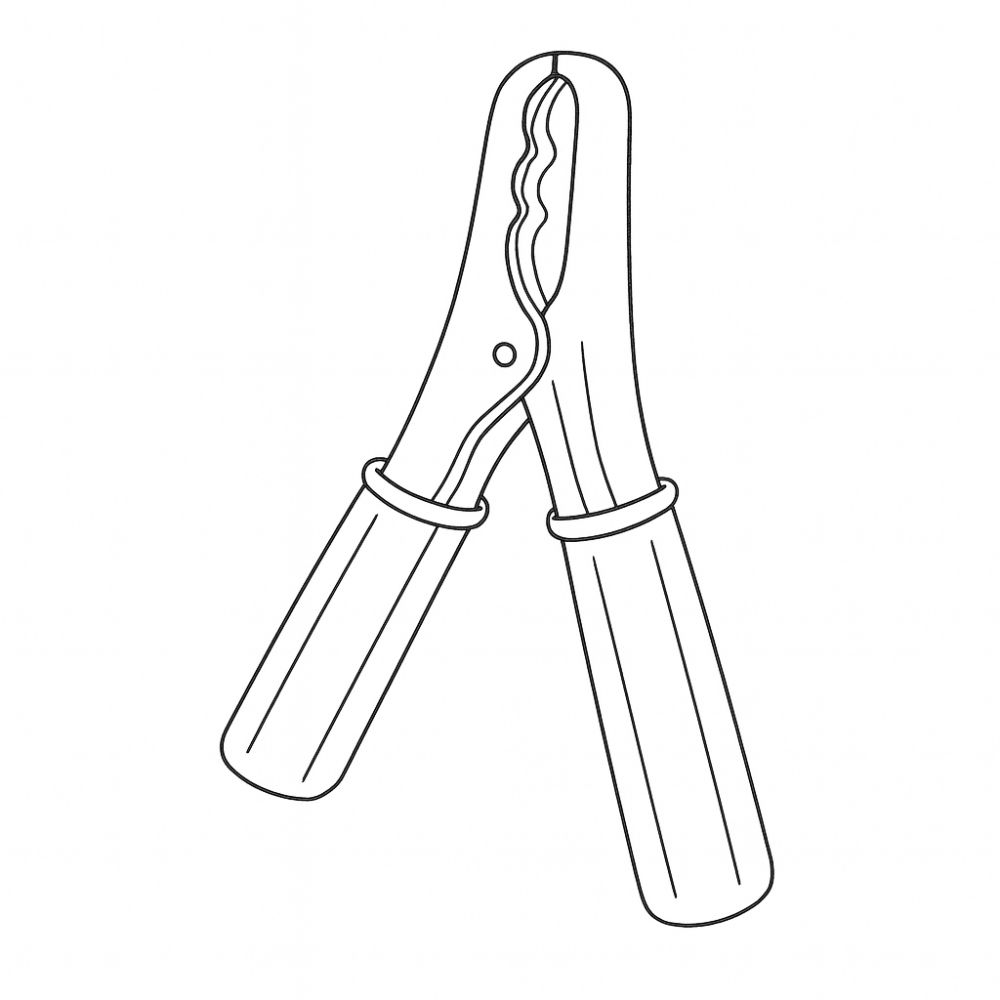 26 - Crocodile Clip (Black) 