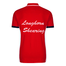 Hereford Red Polo Back
