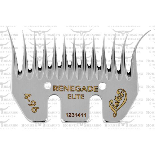 Lister Renegade Elite Comb