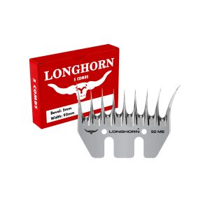 Longhorn® Wide Alpaca/Cover Comb - 9 Tooth