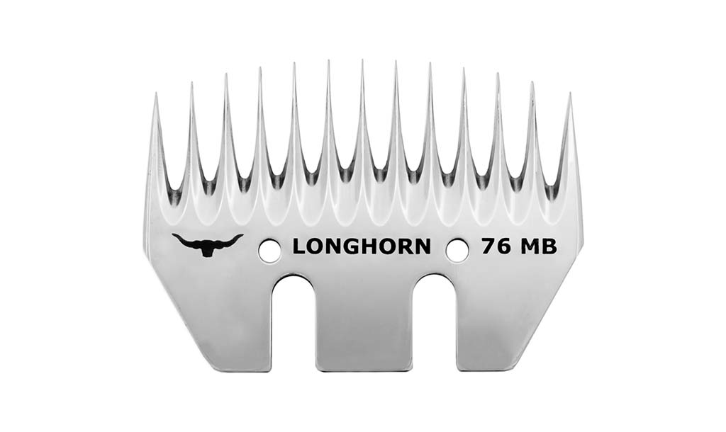 Box of 5 Longhorn 76mb Shop Soiled Combs (1106)