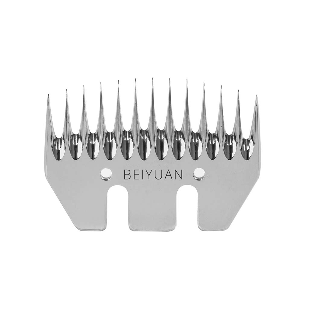 Box of 5 Beiyuan Standard Long Bevel Combs