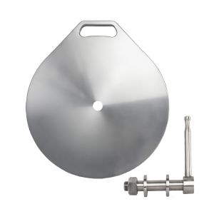 Clamp Plate & Bolt for Longhorn Revolution Grinder with a 24.8mm Shaft