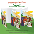 family of friends card