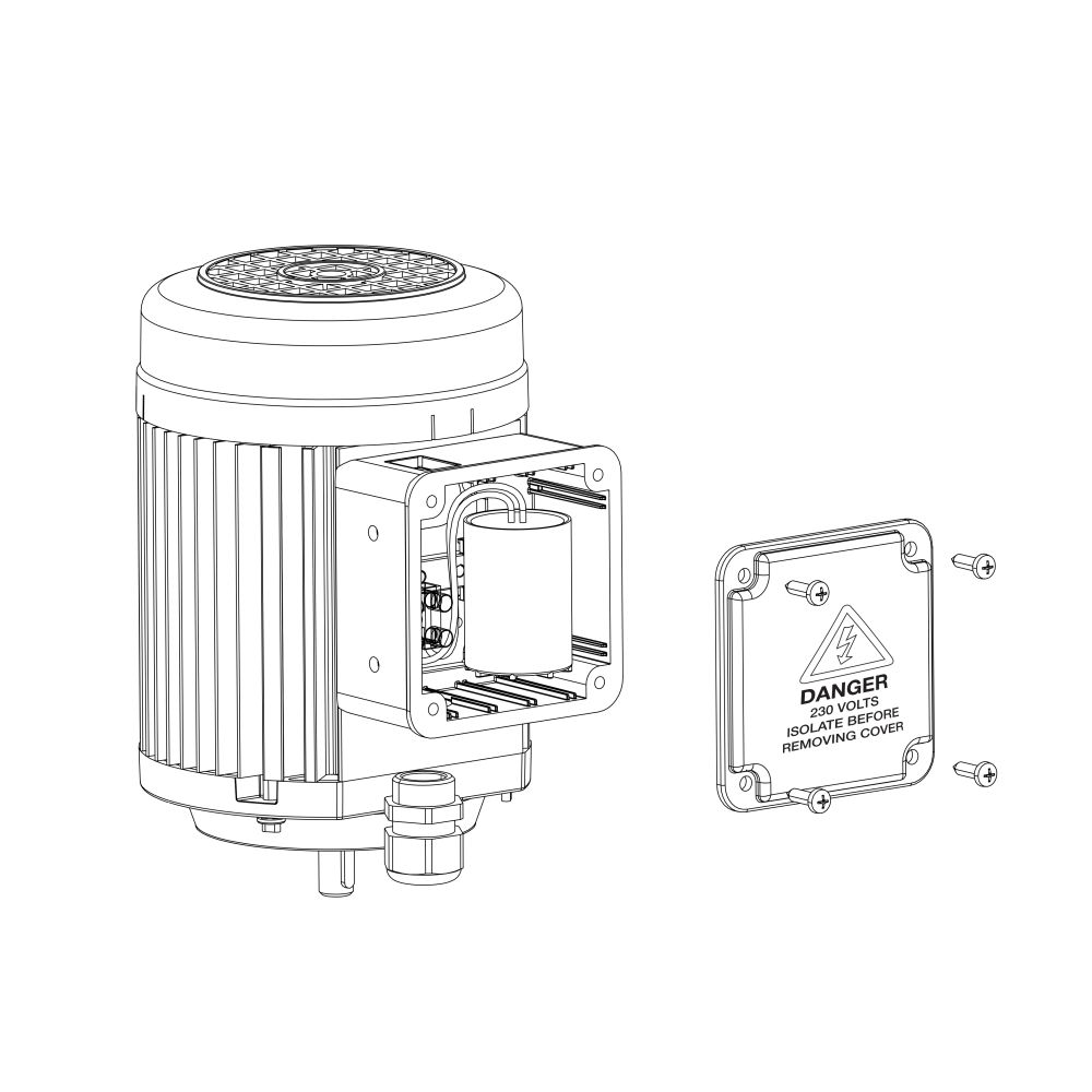 12 - 220-240 Volts Motor Unit