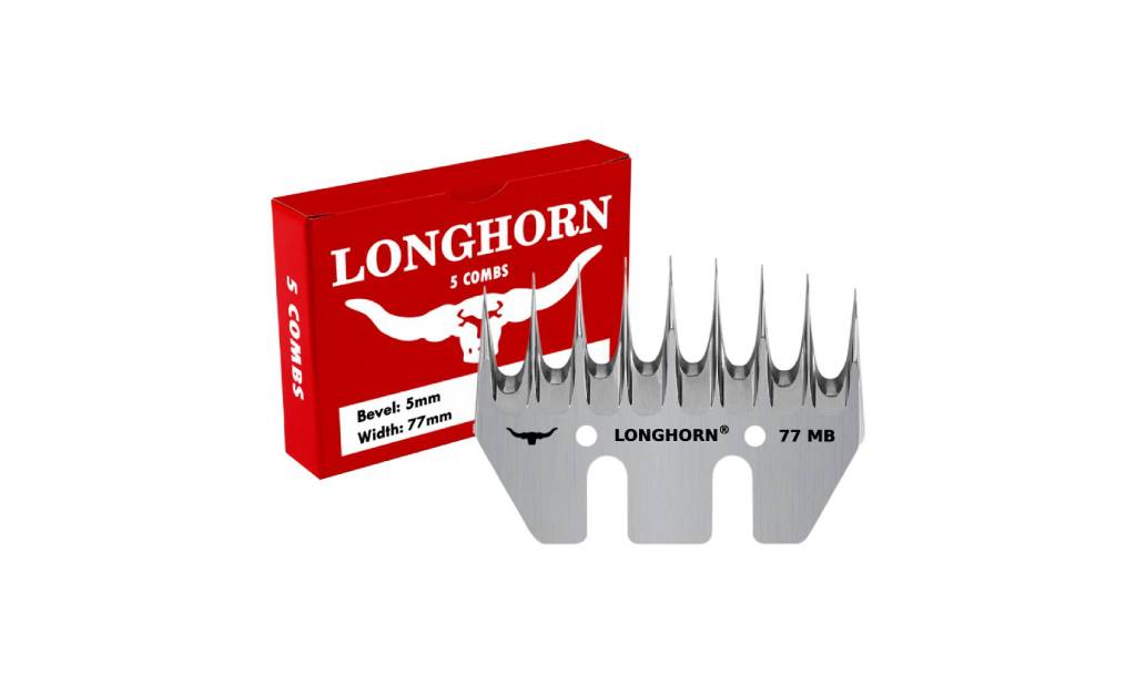 Longhorn® Standard Alpaca/Cover Comb - 9 Tooth