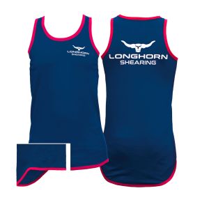Longhorn Shearing Long Tail Singlet