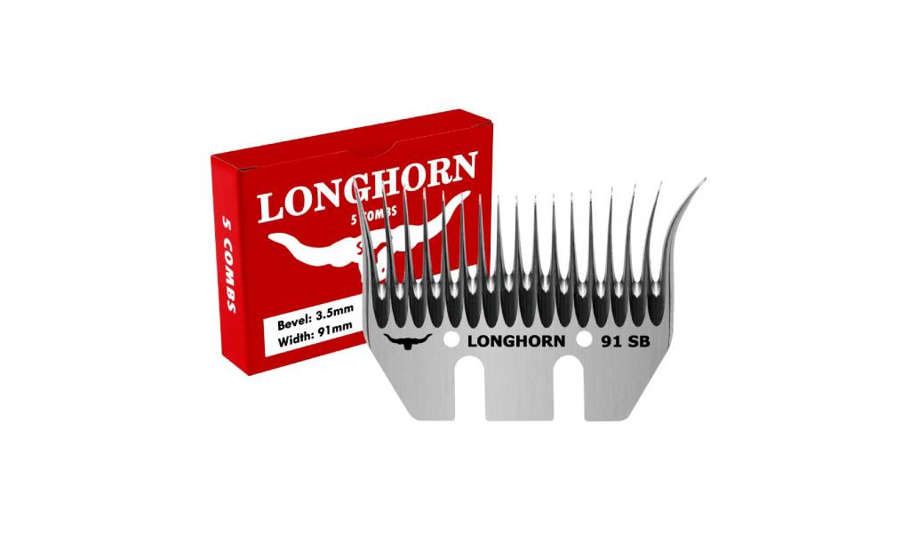 Longhorn Mohair Comb