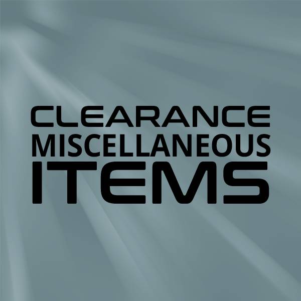 Miscellaneous Clearance Items