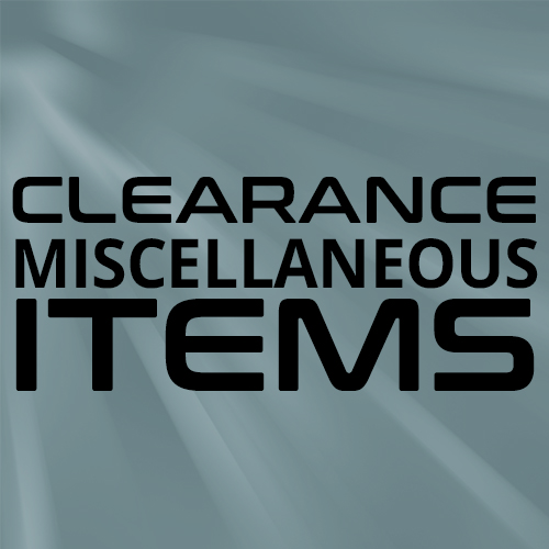 Miscellaneous Clearance Items