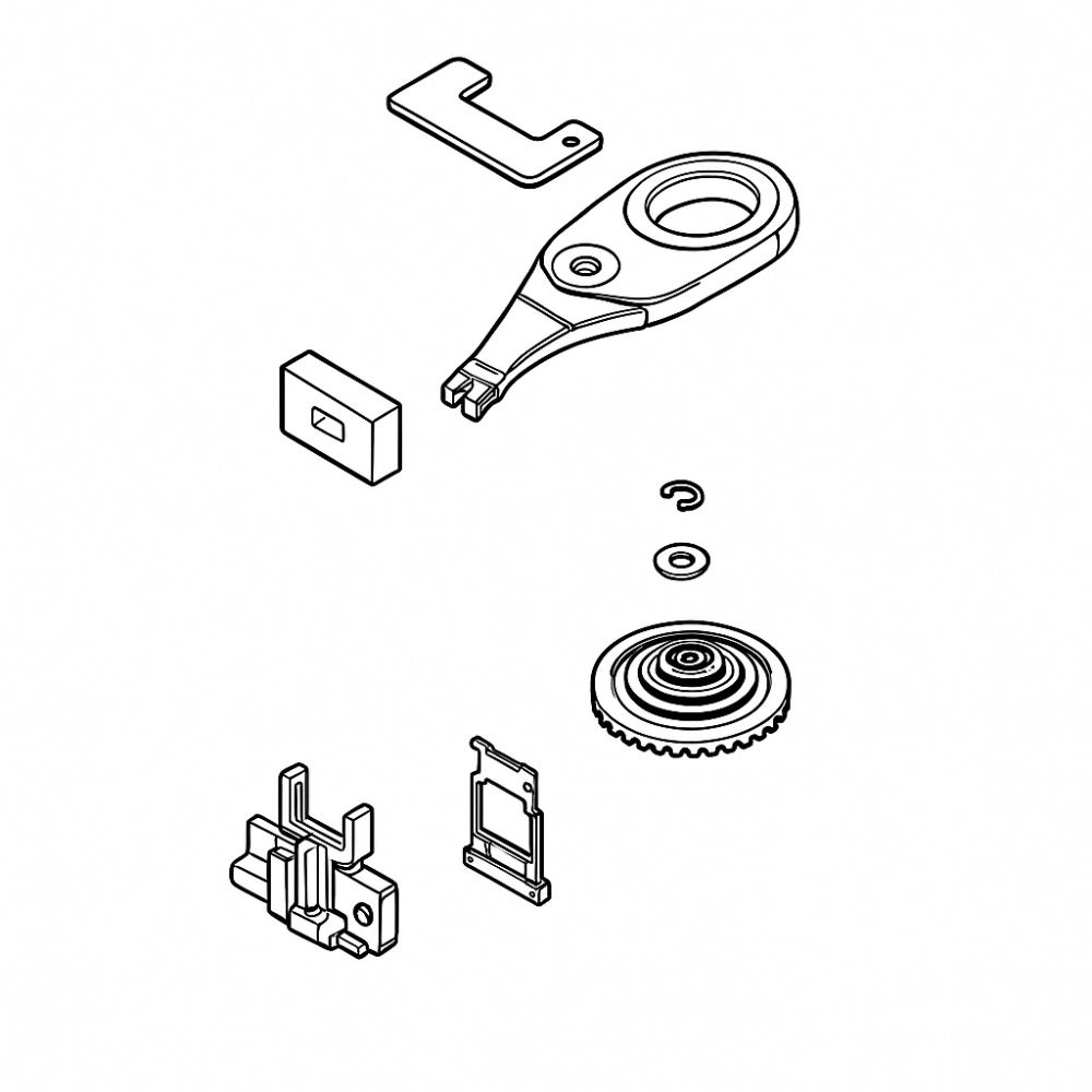 Set of spare parts Pos. 6/7/8/9/10/11/15/16