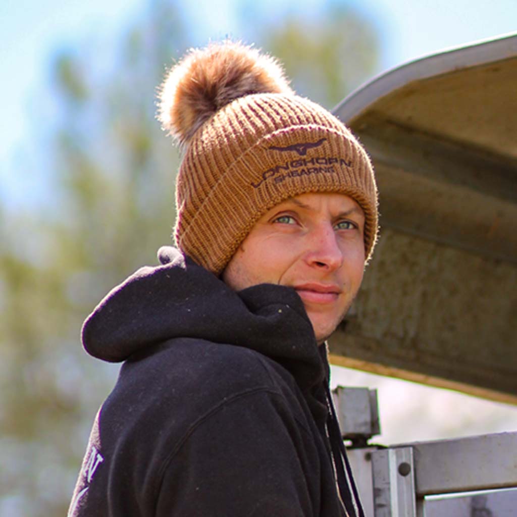 Longhorn Shearing Bobble Hat