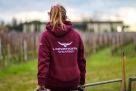 Burgundy Signature Series Hoodie - Lifestyle
